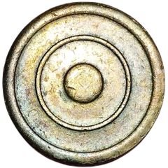 Jeton vierge disque et cercle