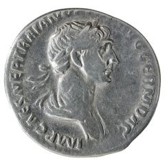 Denarius - Trajan PARTHICO P M TR P COS VI P P S P Q R, Mars