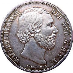 2 1/2 Gulden - Willem III