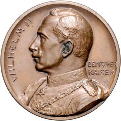 Medal - Wilhelm II and the start of the first World War