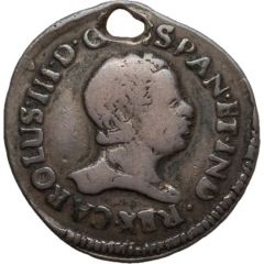1/2 Real - Carlos III Proclamation