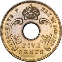 5 Cents - George V