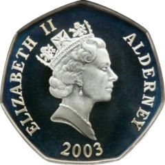 50 Pence - Elizabeth II Coronation Jubilee