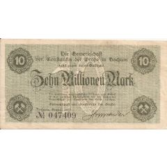 10 000 000 Mark Gewerkschaft ver. Constantin der Große