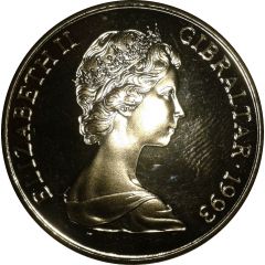 1 Crown - Elizabeth II King William IV