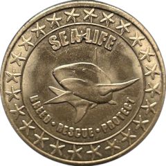 Medal - Sea Life Centres and Aquariums Shark