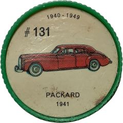 Token - Jell-O #131, Packard