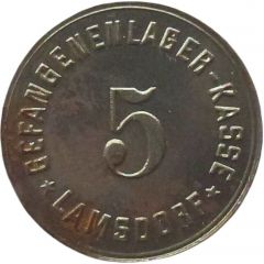 5 Pfennig - Lamsdorf Gefangenenlagerkasse