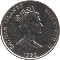 5 Cents - Elizabeth II 3rd portrait, magnetic