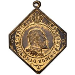 Medal - Wilhelm II - War Game exercise