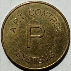 Token - A.P.T. Control Systems type 2 25 mm