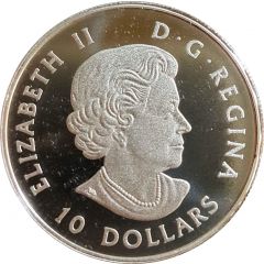 10 Dollars - Elizabeth II Maple Leaves