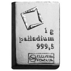 1 Gram Palladium Valcambi