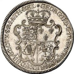 1 Thaler - George II August König Charles - Ausbeute