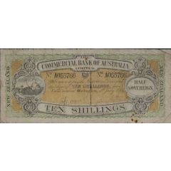10 Shillings Commercial Bank of Australia Ltd.