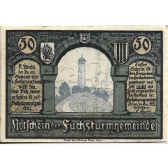 50 Pfennig Fuchsturmgemeinde