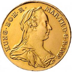 2 Souverains - Maria Theresa Vienna type 3
