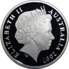 5 Cents - Elizabeth II 4th Portrait - Fine Silver Proof