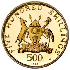 500 Shillings Pope Paul VI