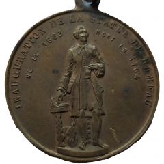 Medal - Inauguration of the Statue of Rameau in Dijon
