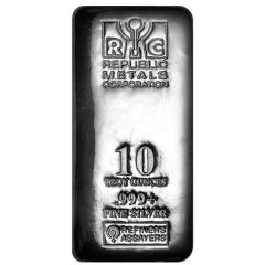10 Ounces Silver - Republic Metals Corporation