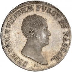 1 Thaler - Frederick Augustus and Frederick William Mule, Visit of the Ehrenbreitstein mint