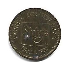 25 Cents - Shakey`s Pizza