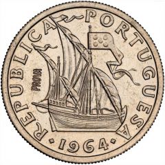 2 1/2 Escudos Pattern