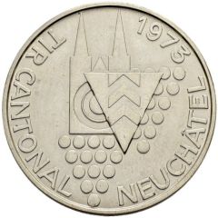 Neuchâtel cantonal shooting / 125th anniversary of the Republic silver