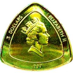 3 Dollars - Elizabeth II Wreck of the `Sea Venture`