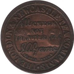 1/2 Pound Check - The London and Newcastle Tea Companys Southbridge, Edinburgh