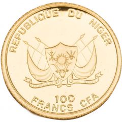 100 Francs Egyptian pyramids