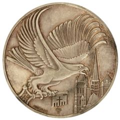 Token - St. Pierre Cathedral in Geneva Eagle