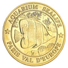 Token - Médailles et Patrimoine Paris - Val d`Europe - Aquarium Sea Life