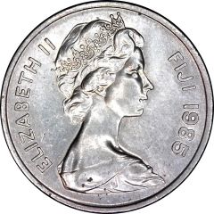10 Cents - Elizabeth II 2nd portrait
