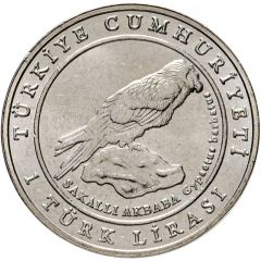 1 Lira Imperial Eagle