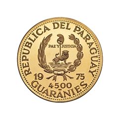 4500 Guaraníes Apollo 11 Mission