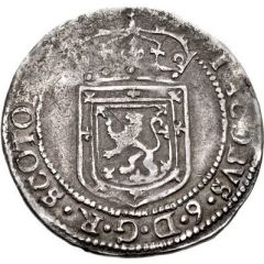 1/2 Thistle Merk - James VI 8th Coinage