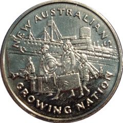 Medal - Australia 200 Years Collection New Australians