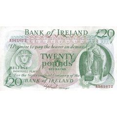 20 Pounds Bank of Ireland