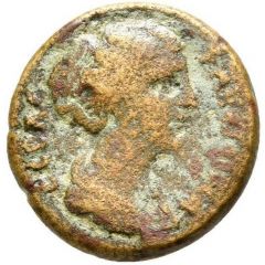 Æ20 - Faustina II ANCYΡH NΩN