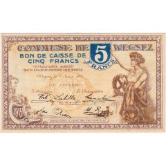 5 Francs Wegnez