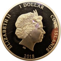 1 Dollar - Elizabeth II King Tutankhamun