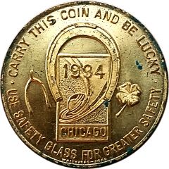 Token - Safety Glass Chicago, Illinois