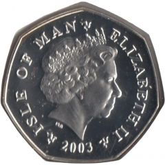 50 Pence - Elizabeth II Christmas, Silver Proof