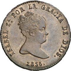 4 Maravedis - Isabel II