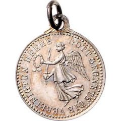 Medal - Battles of Lodz und Lowicz and von Mackensen 'Siegespfennig, Kriegs-Denkmünze'