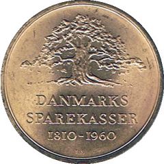 Token - Danmarks Sparekasser 1810-1960