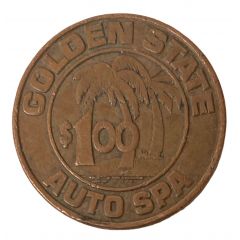 Token - Golden State Auto Spa Redondo Beach, California
