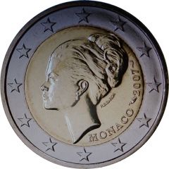 2 Euros - Albert II Grace Kelly
